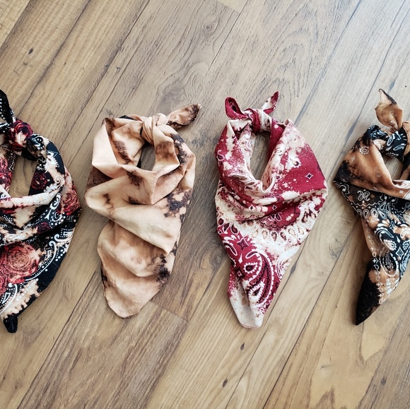 Acid Wash Rocker Bandanas - Picture 4 of 6